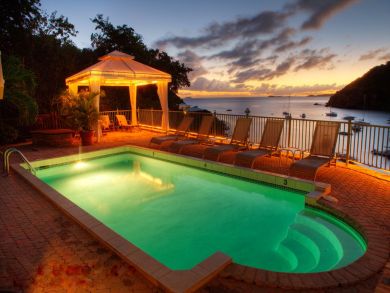 Chocolate Hole Bay Luxury Beach Villa Private Pool